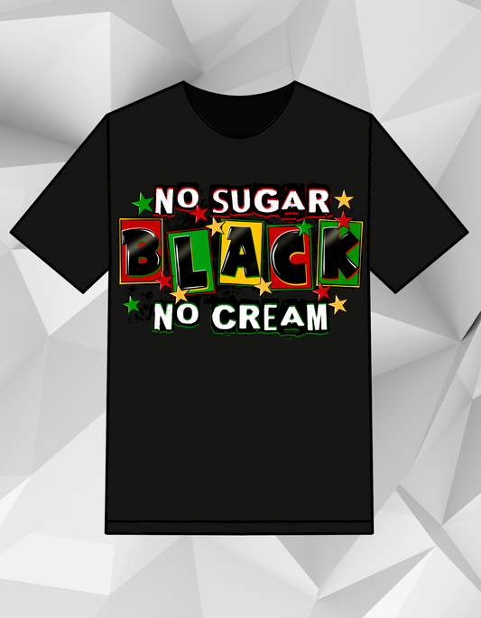 No Sugar, Vibes Only, and Steppin Sublimation Tshirts