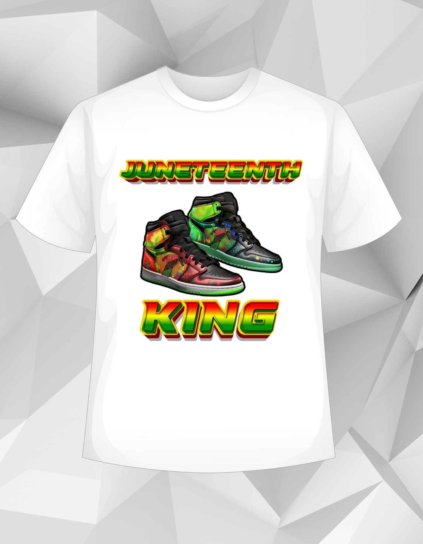 JuneTeenth King Sublimation T-Shirt