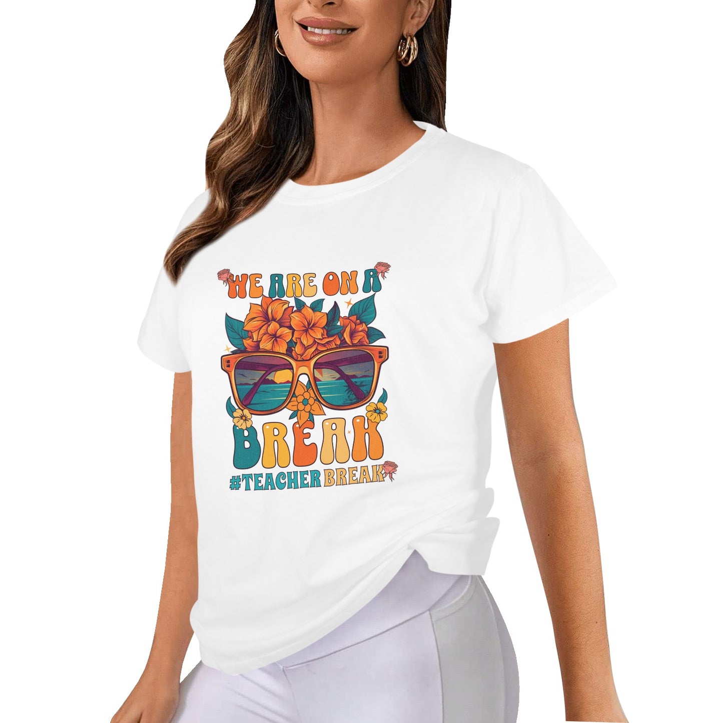 "WE ARE ON A BREAK #TEACHER BREAK T-Shirt"