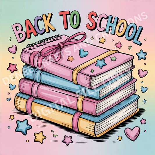 Back to School Digital Tumbler Wrap Bundle