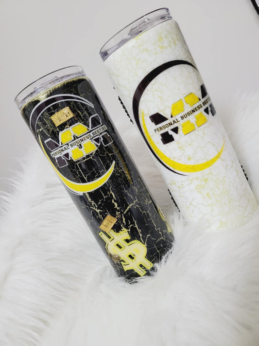 PERSONAL BUSINESS BESTIES Tumbler – Available in White or Black