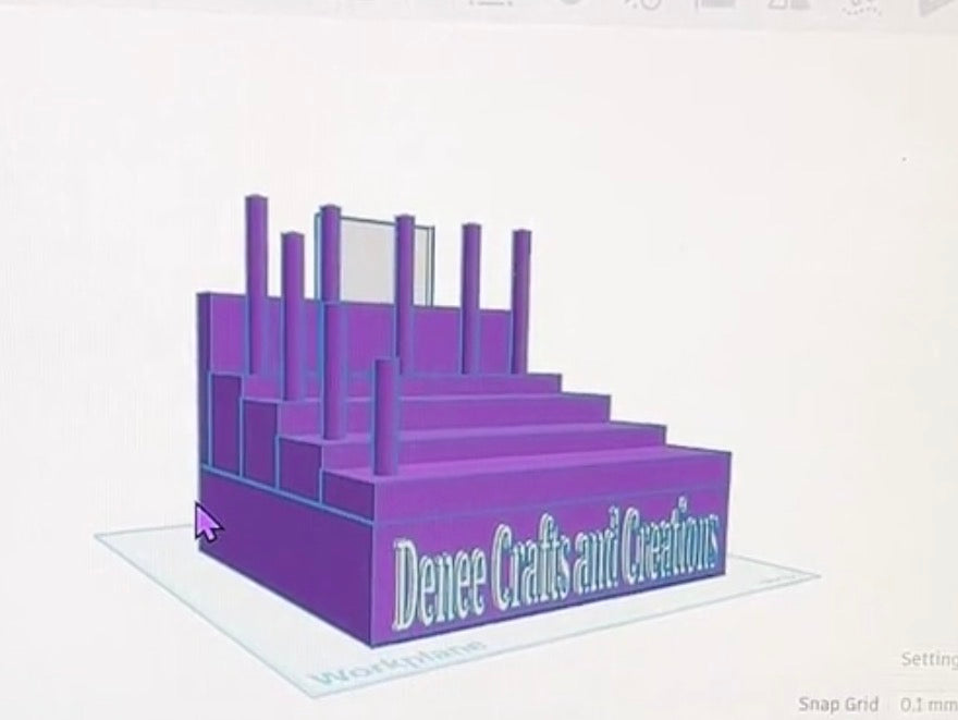 Straw Topper stand Replay| Digital FILE ONLY