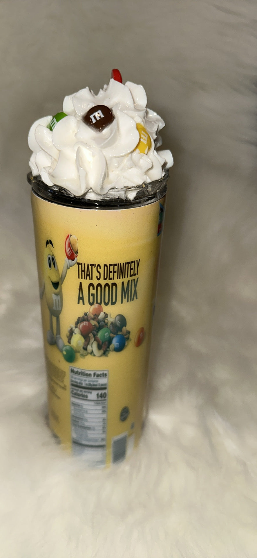 M&M’s tumbler with Lid