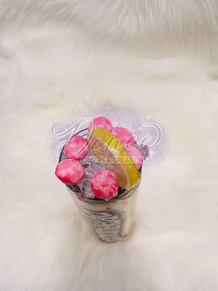 Chewy Lemonheads Tumbler with Candy Lid