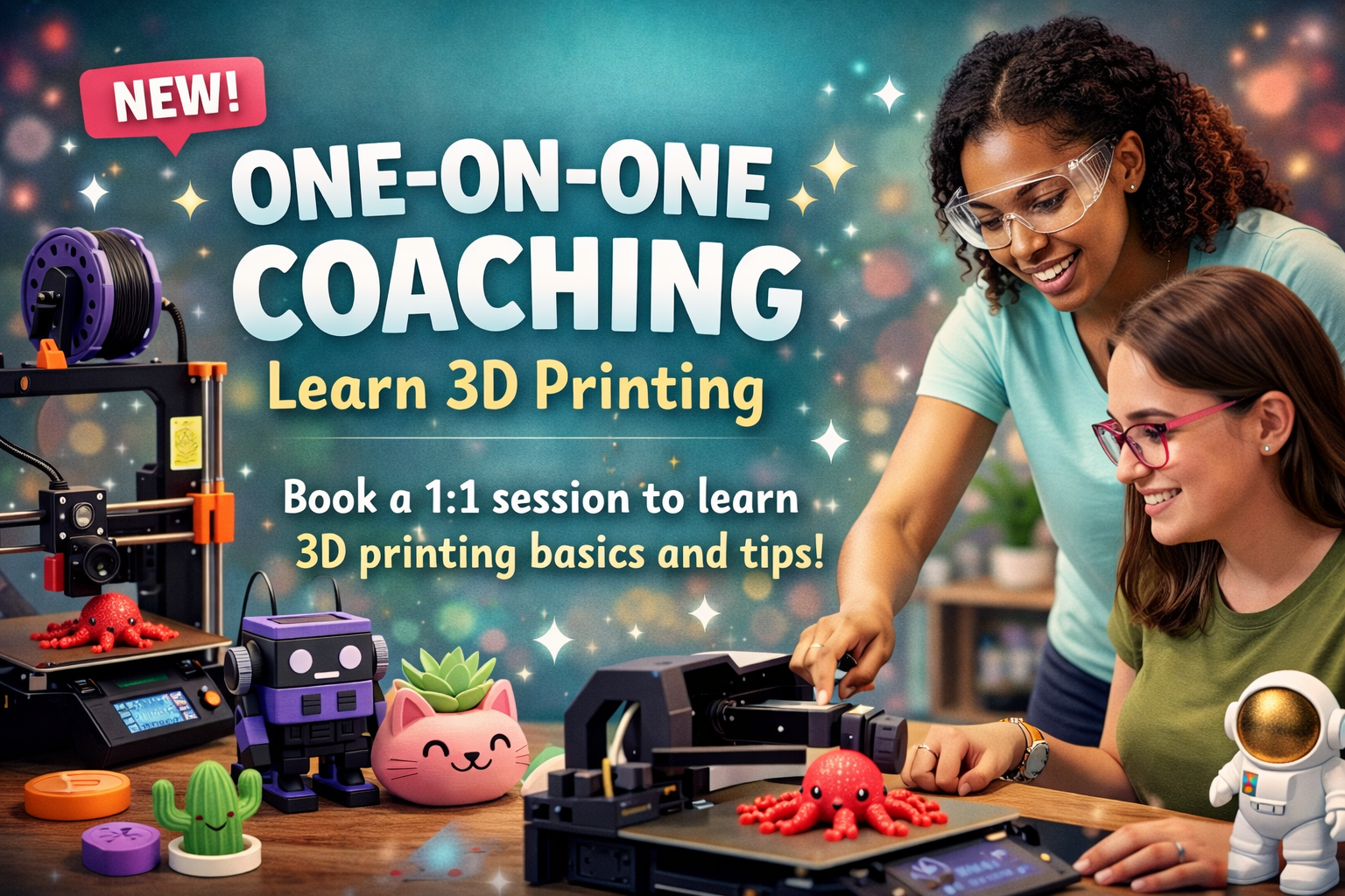 1-on-1 3D Printing Tutorial | Personalized Help with Design, Slicing & Printer Setup Beginner