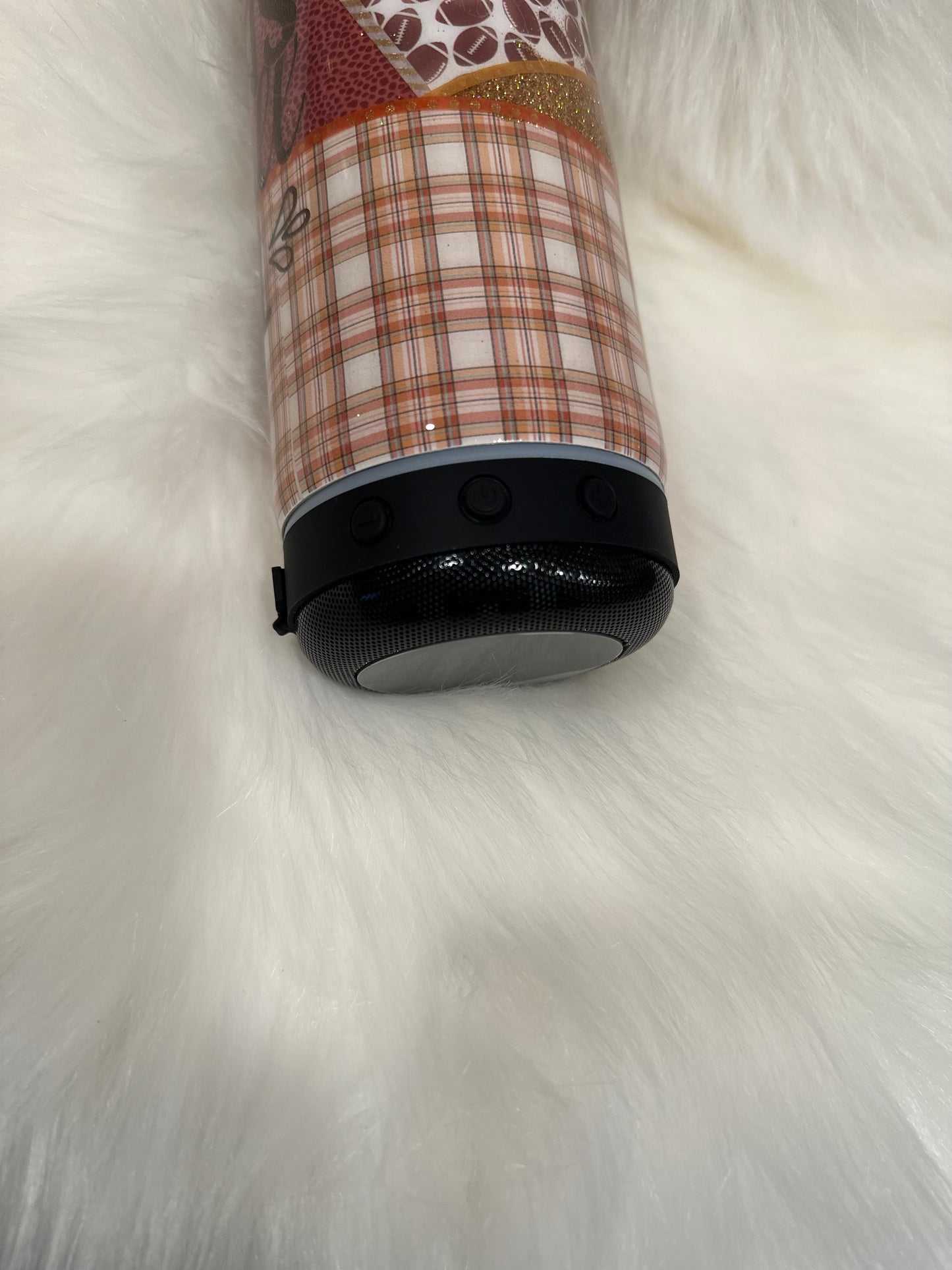 Football speaker tumbler