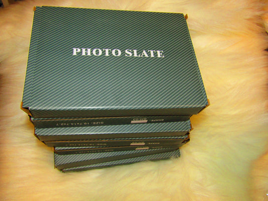 "Sublimation Blank Photo Slate - Set of 7"