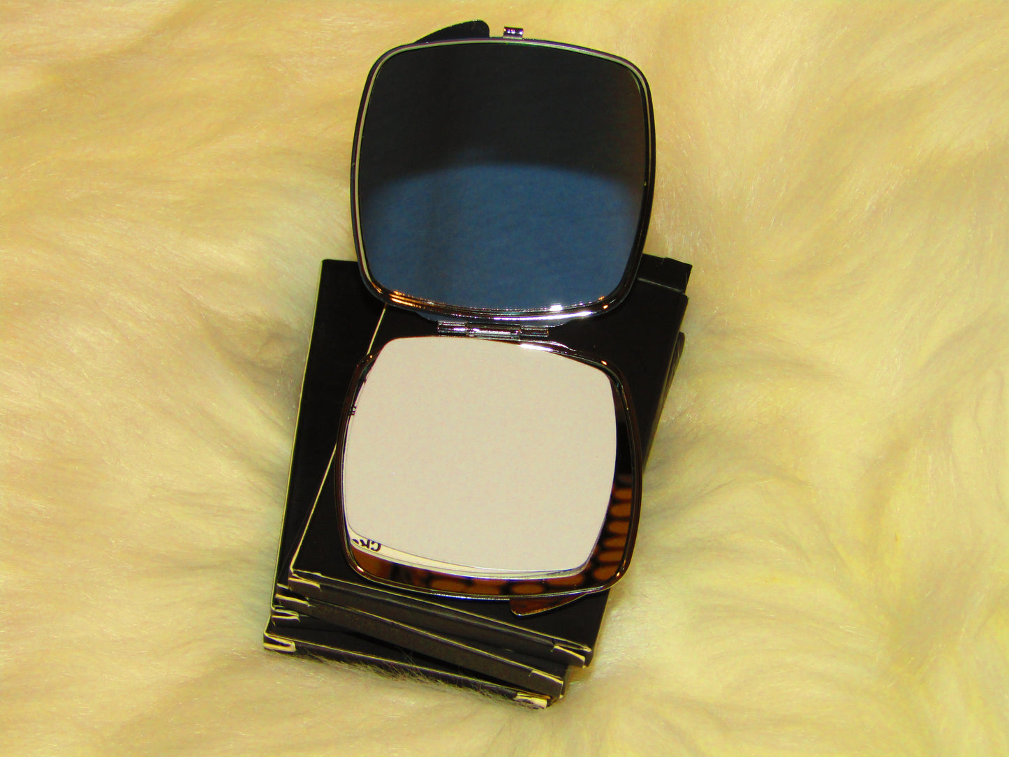 "Sublimation Blank Mirrors & Round Necklaces - Square, Heart, Circle Shapes"