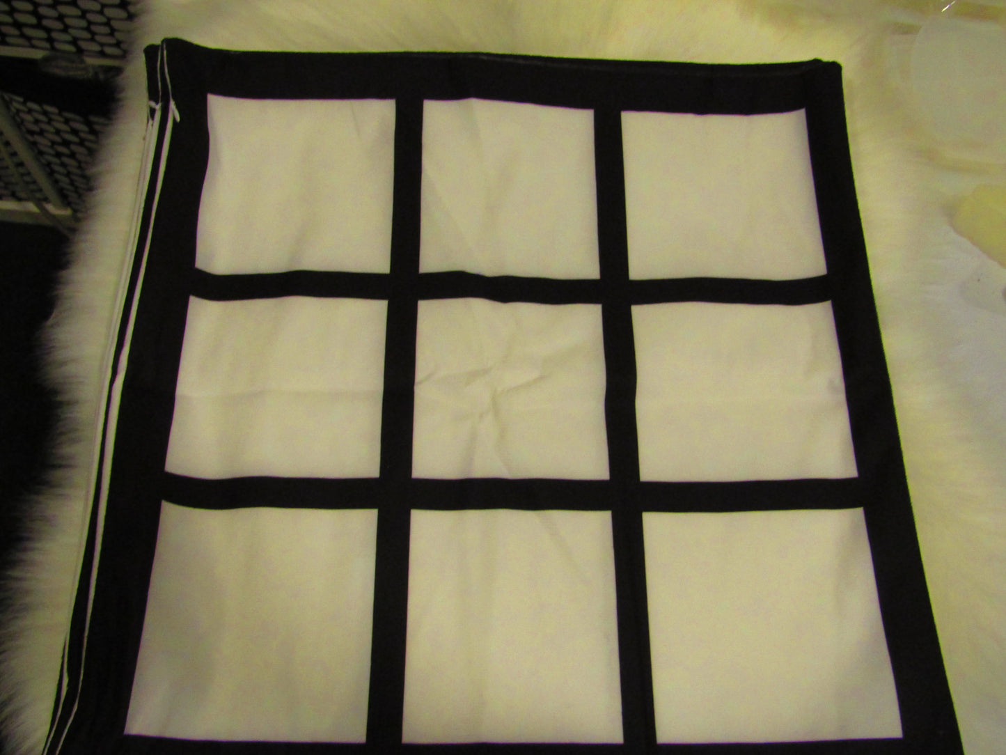 Sublimation Blank Lattice Pillowcases - Available in 9-Panel or 13-Panel Bundles