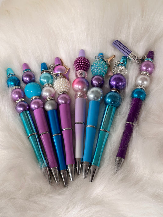 Under the Sea Beaded Pens