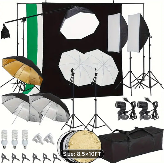 Photography Video Lighting Equipment Bundle