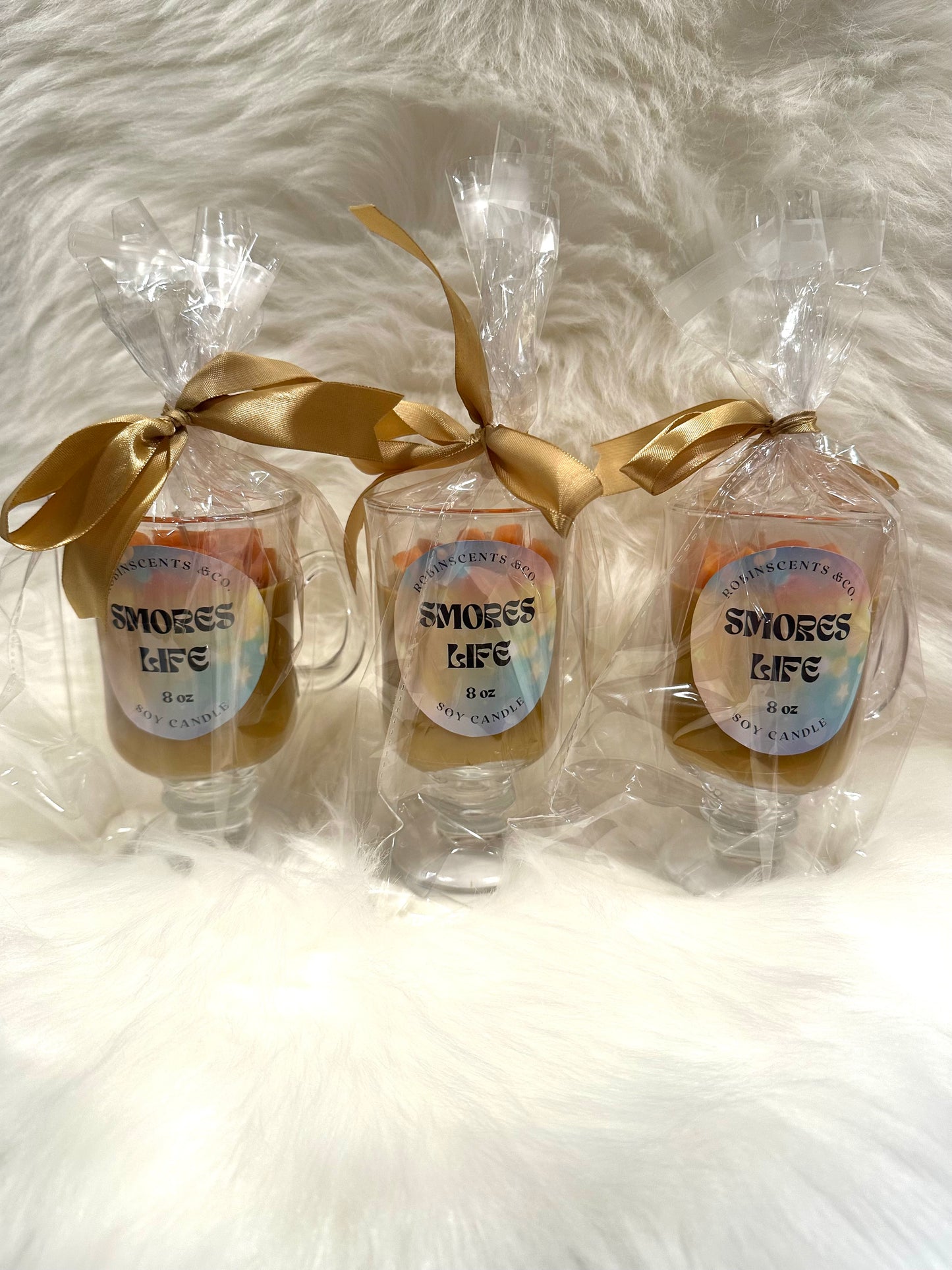 S’mores Life Soy Candle – Campfire Dessert Scent, Handcrafted with Soy Wax