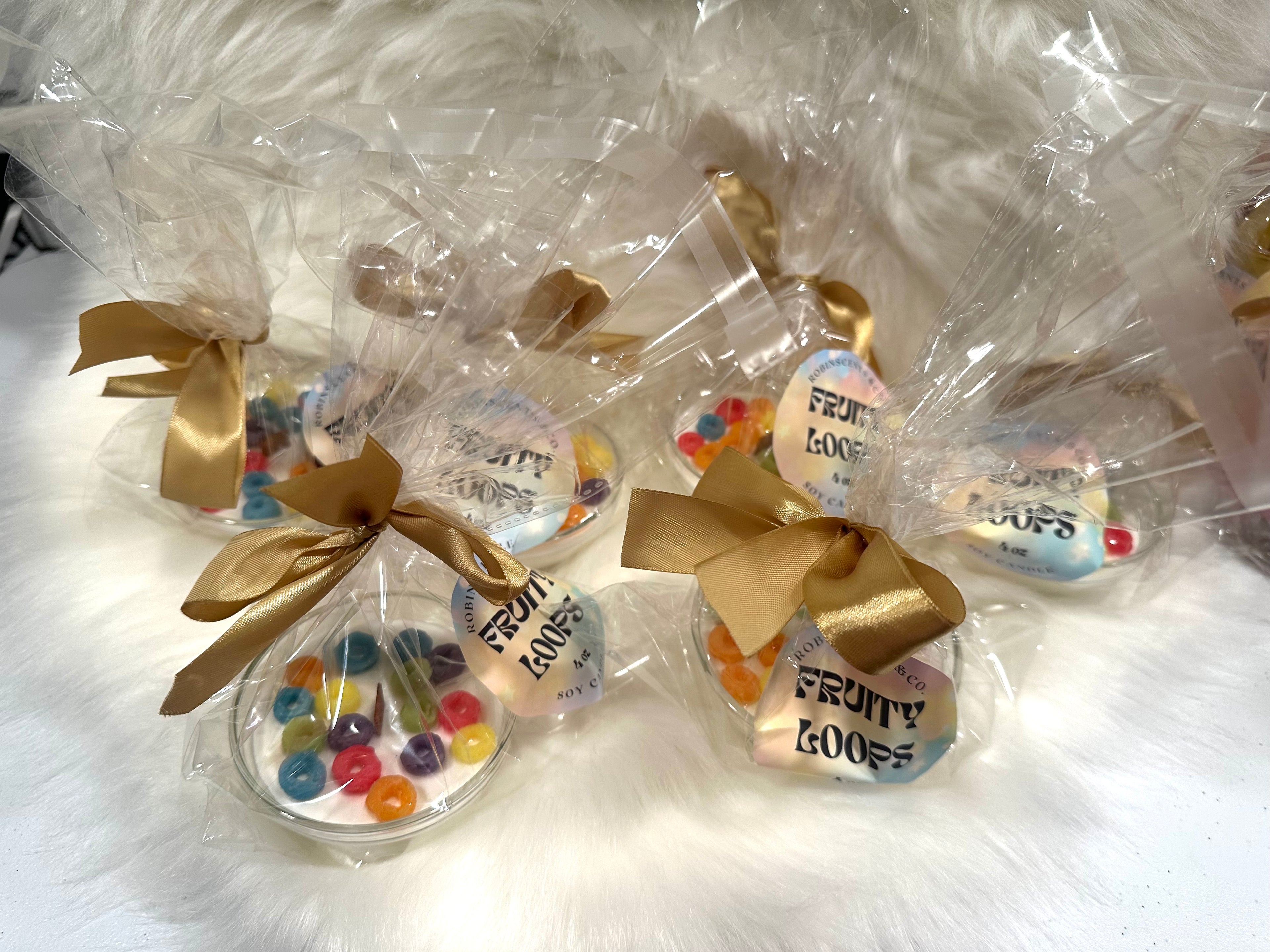 Fruity Loops Soy Candle – Fun & Sweet Cereal Scent, Handcrafted with Soy Wax