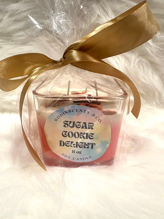 Sugar Cookie Delight Soy Candle – Sweet Bakery Aroma, Handcrafted with Soy Wax