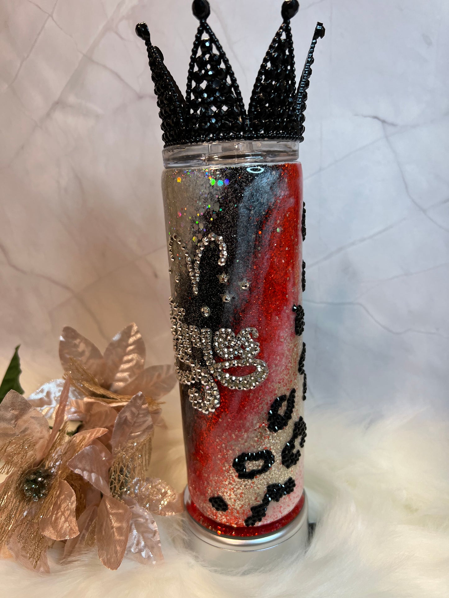 Aries Horoscope themed Crowned Tumbler