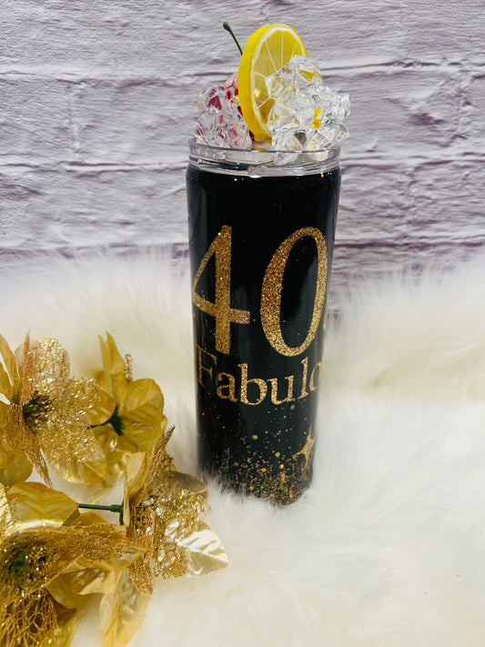 40 & Fabulous Tumbler