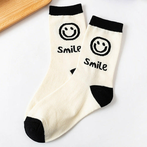 Smiling Face Women's Socks