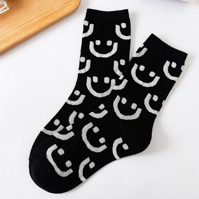 Smiling Face Women's Socks