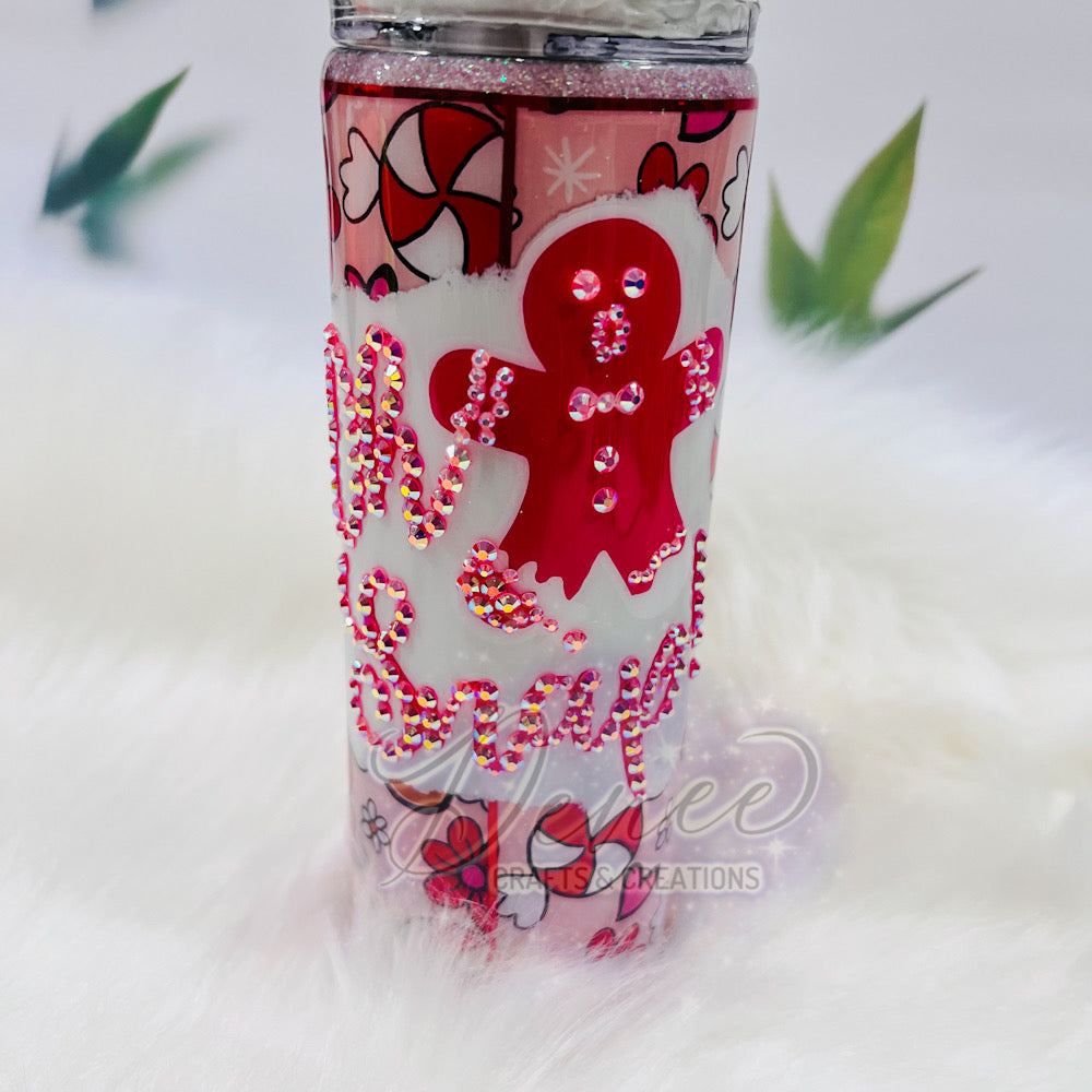 Gingerbread Man tumbler