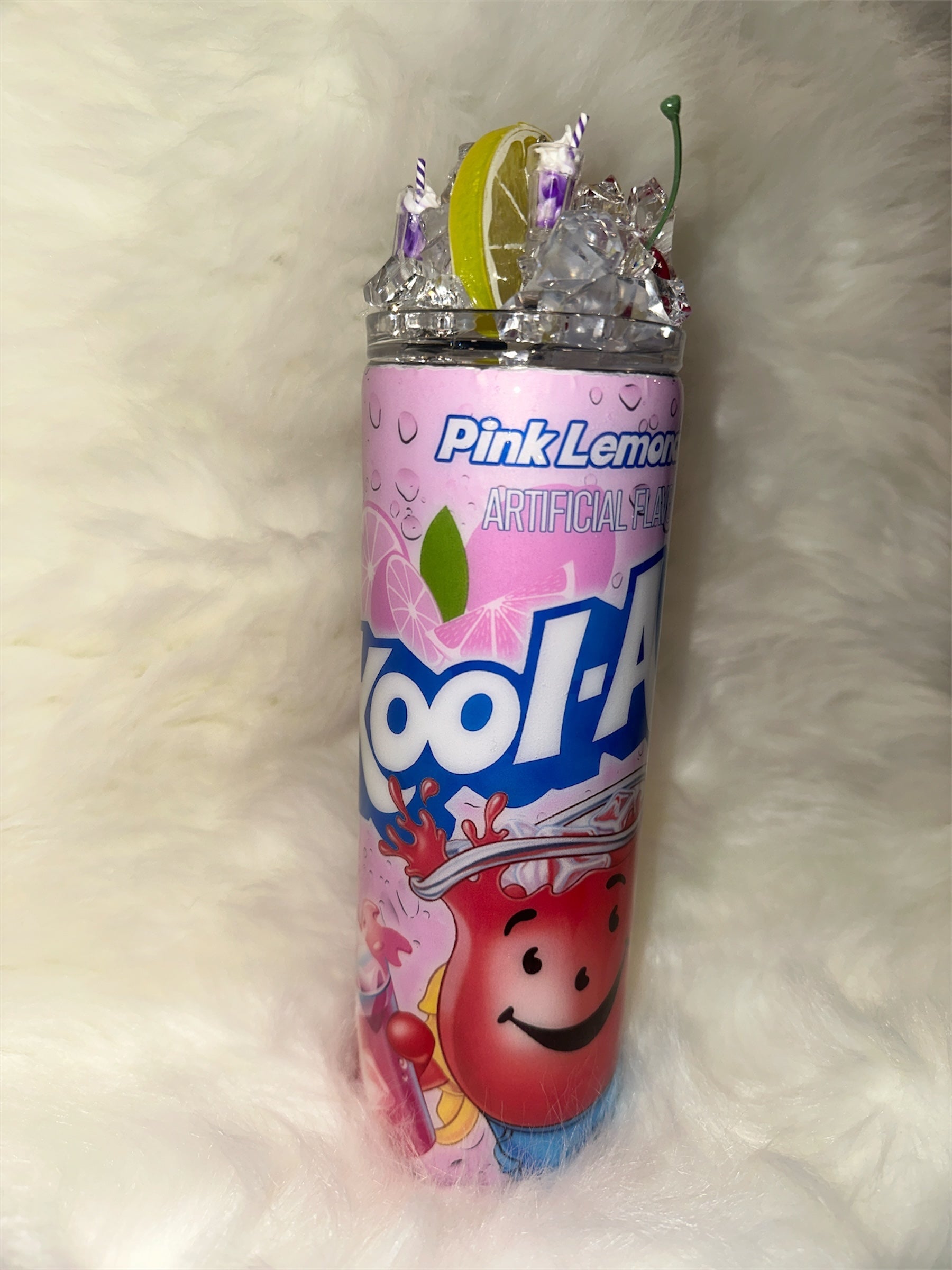 Purple Kool Style Faux Ice Tumbler 20 oz