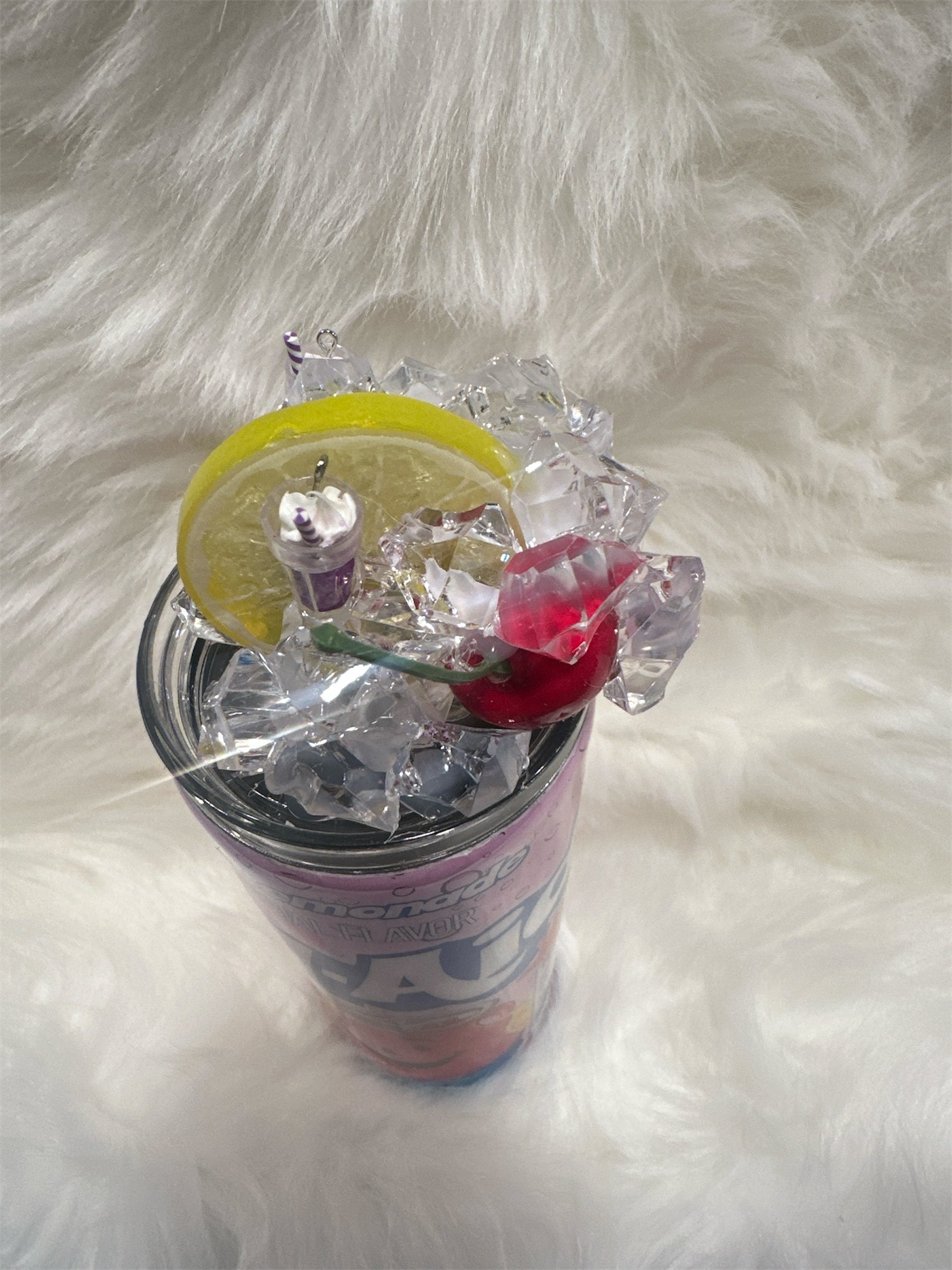 Purple Kool Style Faux Ice Tumbler 20 oz