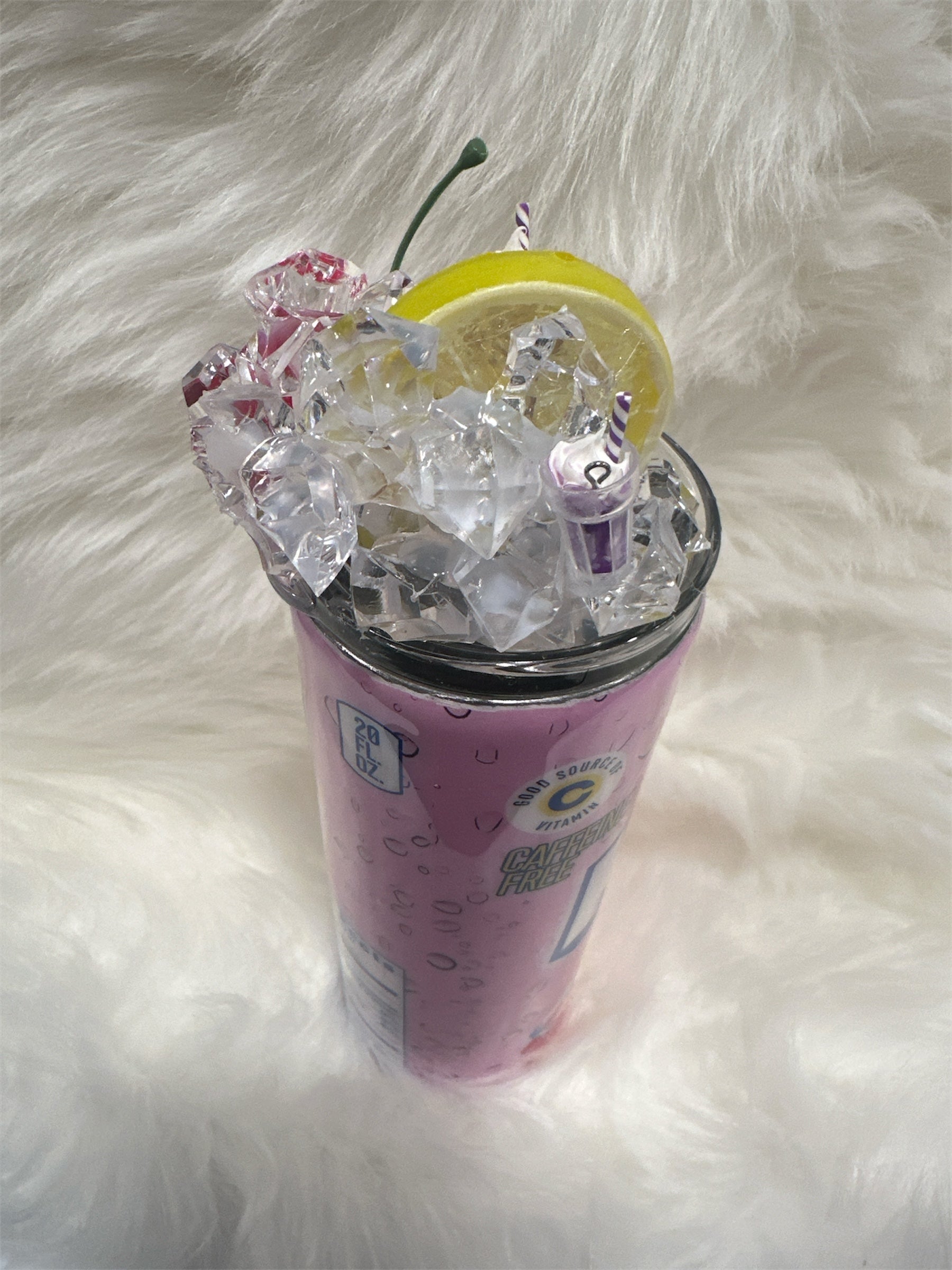Purple Kool Style Faux Ice Tumbler 20 oz