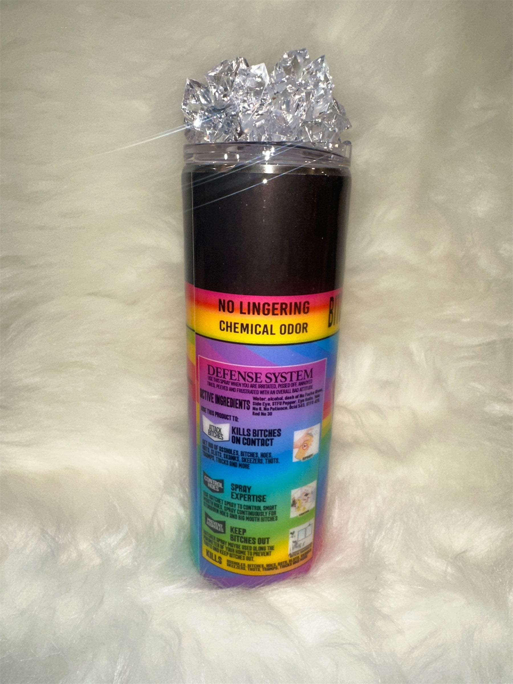 “Ratchet Spray” Tumbler – Because Sometimes You Gotta Spray the Energy Away