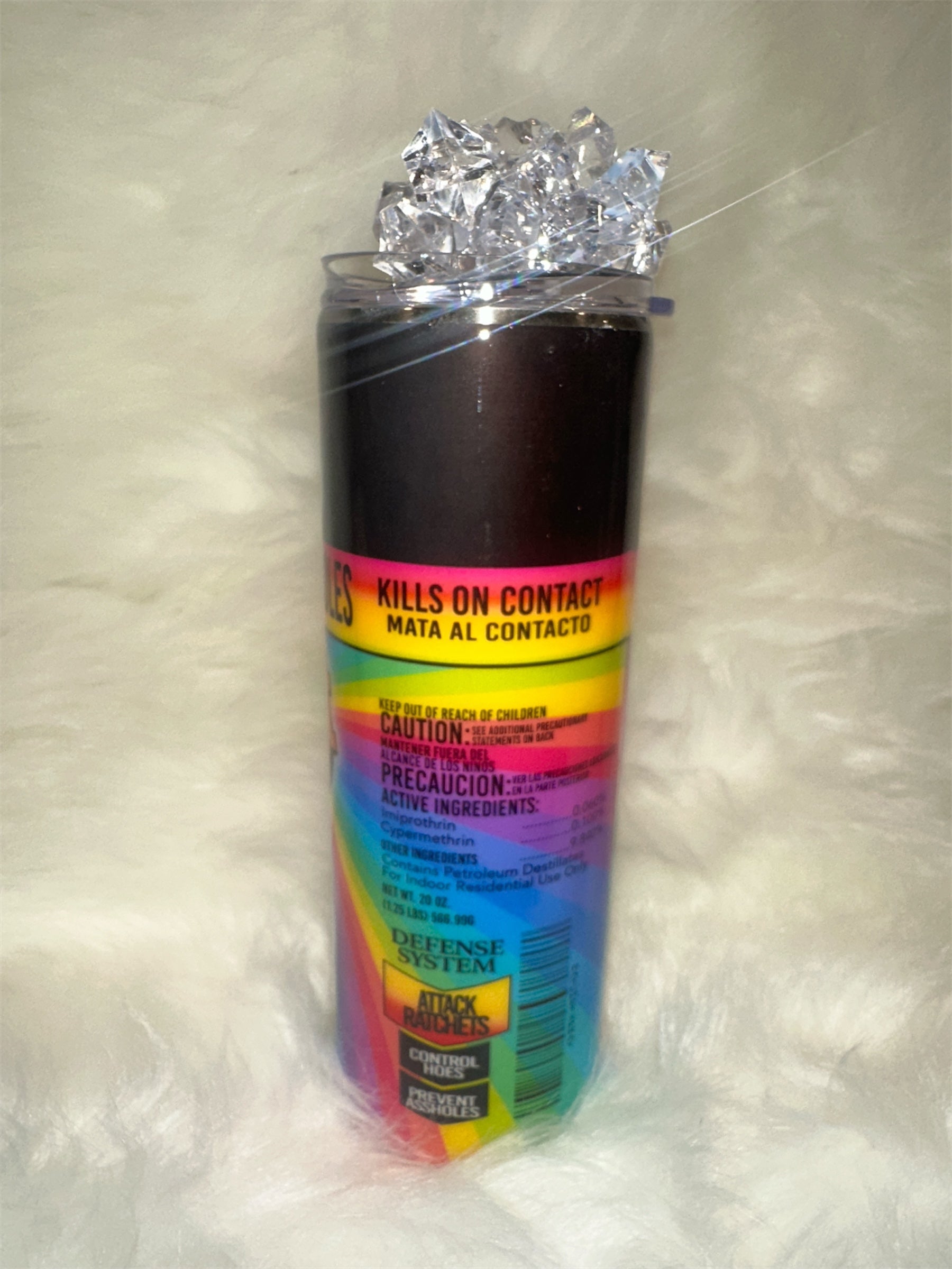 “Ratchet Spray” Tumbler – Because Sometimes You Gotta Spray the Energy Away