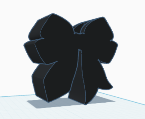 3D Printed Ribbon Pencil Holder – Cute Bow Desk Organizer for Kids | Back to School Pencil & Pen Holder