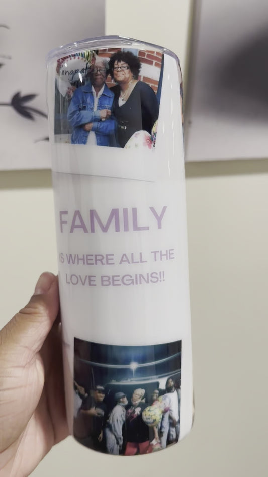 Family portrait Tumbler