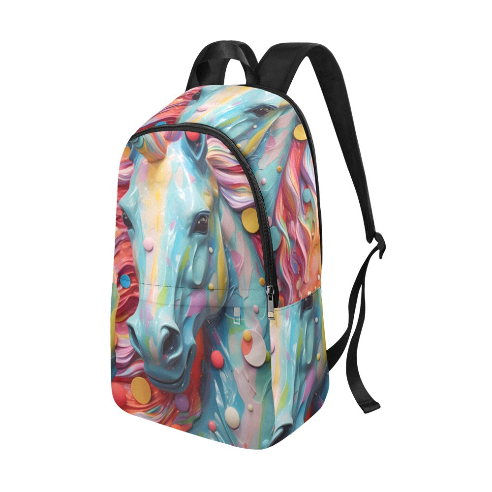 unicorn Fabric Backpack for Adult (Model 1659)