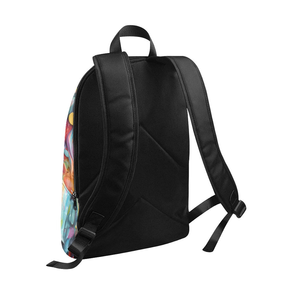 unicorn Fabric Backpack for Adult (Model 1659)