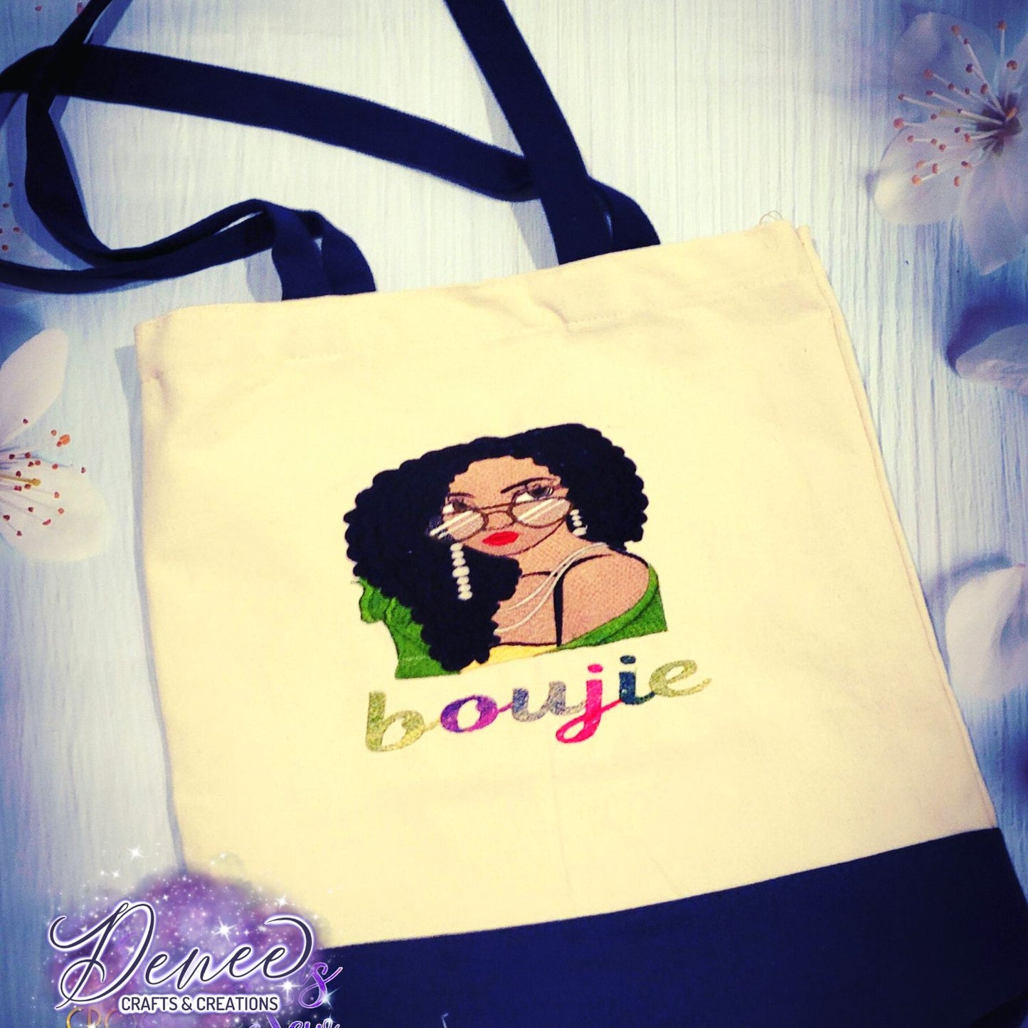 Ladies of color embroidered Canvas Bags