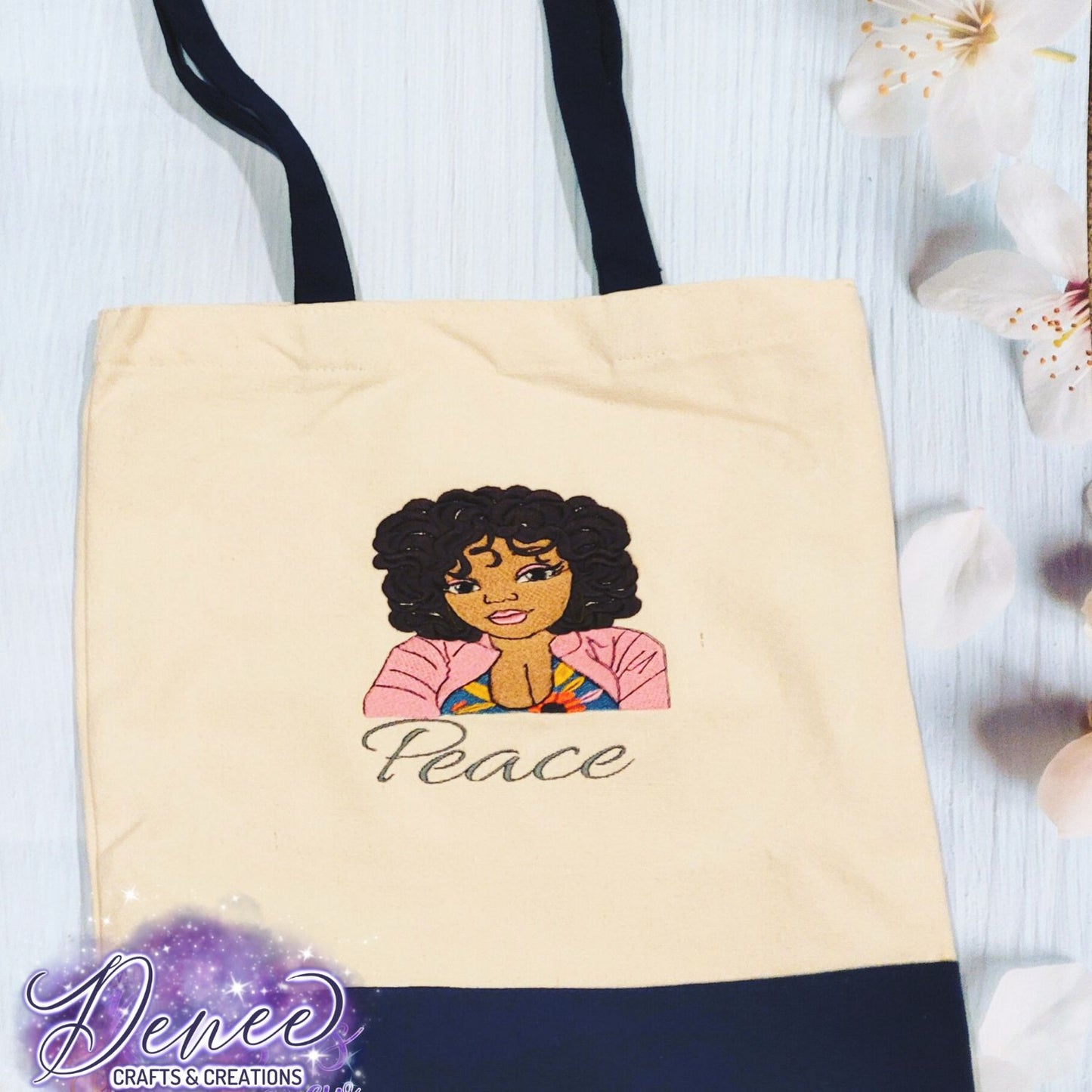 Ladies of color embroidered Canvas Bags