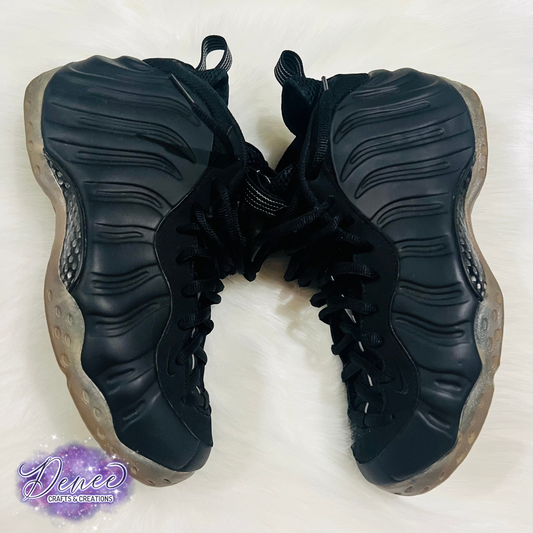 Mens Black-Medium Grey/Air Foamposite One