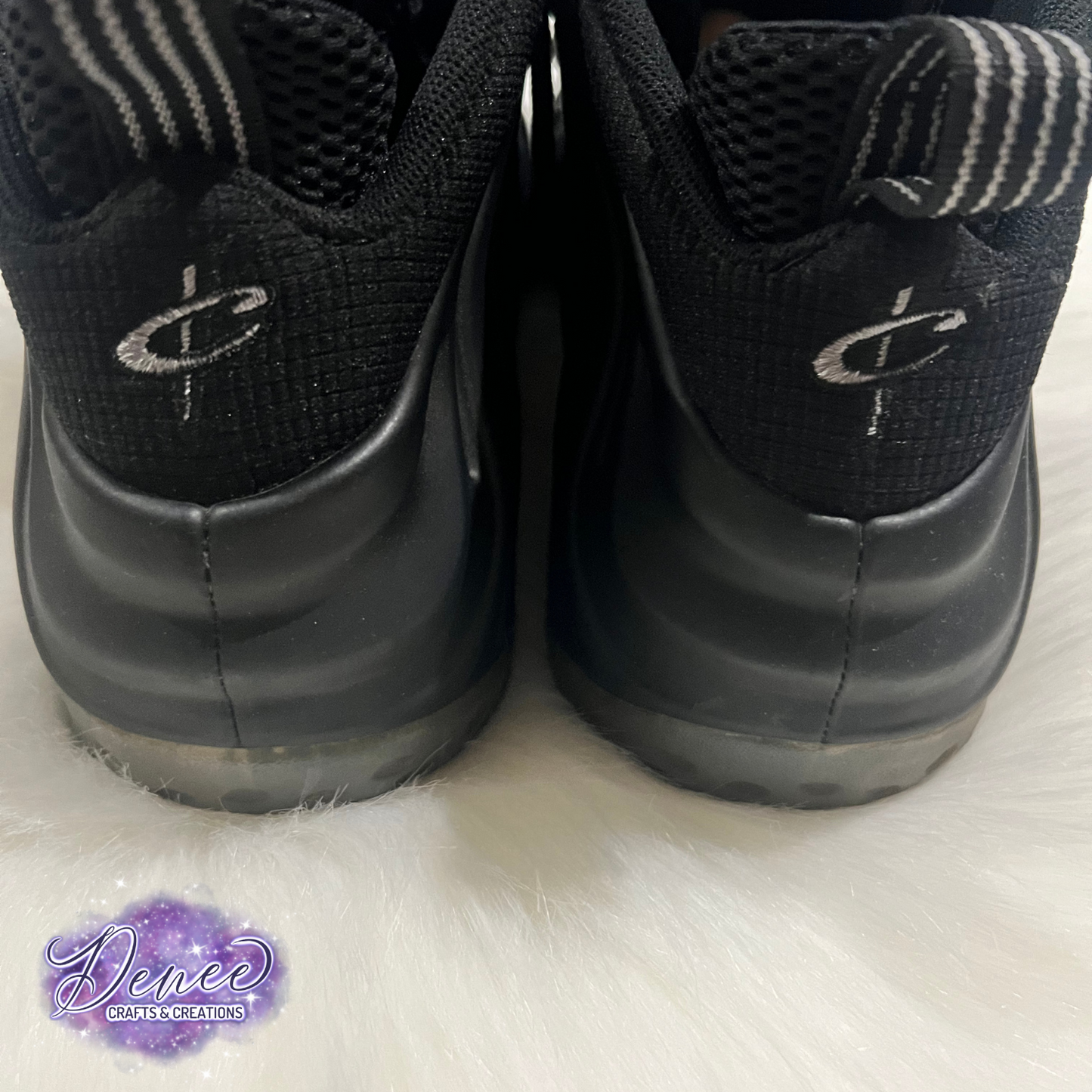 Mens Black-Medium Grey/Air Foamposite One