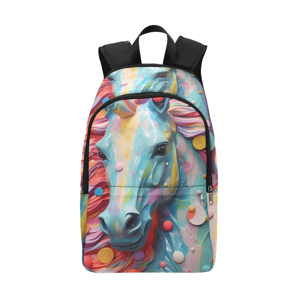 unicorn Fabric Backpack for Adult (Model 1659)