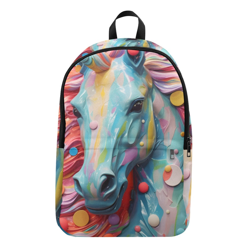 unicorn Fabric Backpack for Adult (Model 1659)